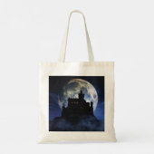 Tote Bag Château d'Imaginaire la nuit (Dos)