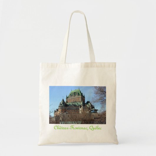 Tote Bag Château Frontenac, Québec, Canada (Devant)