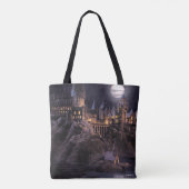 Tote Bag Château Harry Potter | Grand lac à Hogwarts (Dos)