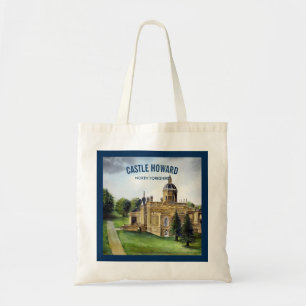 Tote Bag Château Howard North Yorkshire Peinture à l'aquare