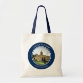 Tote Bag Château Howard North Yorkshire peinture aquarelle (Devant)