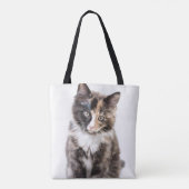 Tote Bag Chaton adorable de calicot (Dos)