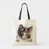 Tote Bag Chaton adorable de calicot (Devant)
