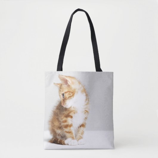 Tote Bag Chaton de gingembre (Devant)