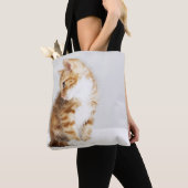 Tote Bag Chaton de gingembre (De près)