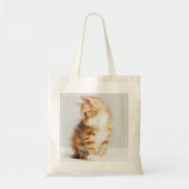 Tote Bag Chaton de gingembre (Devant)
