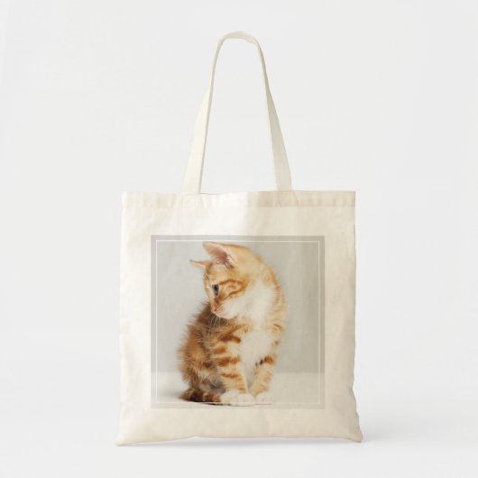 Tote Bag Chaton de gingembre (Devant)