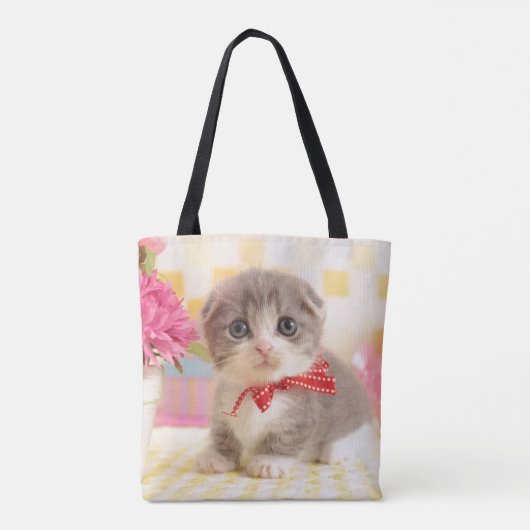 Tote Bag Chaton de Munchkin (Dos)