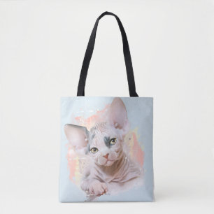 Tote Bag Chaton de Sphynx