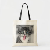 Tote Bag Chaton drôle (Devant)