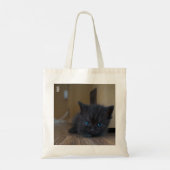 Tote Bag Chaton noir (Dos)
