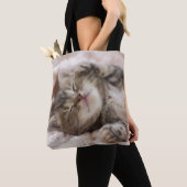 Tote Bag Chaton somnolent (De près)