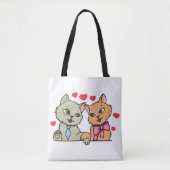 Tote Bag chatons (Devant)