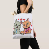 Tote Bag chatons (De près)