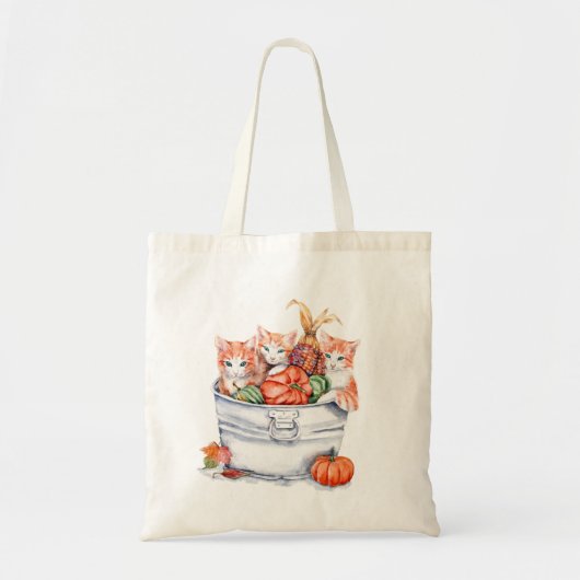 Tote Bag Chatons de récolte (Devant)