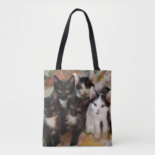 Tote Bag Chatons de smoking (Devant)