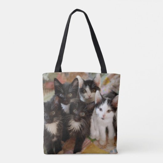 Tote Bag Chatons de smoking (Dos)