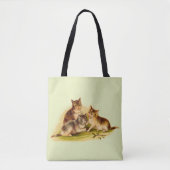 Tote Bag chatons victoriens (Devant)