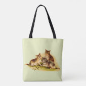 Tote Bag chatons victoriens (Dos)