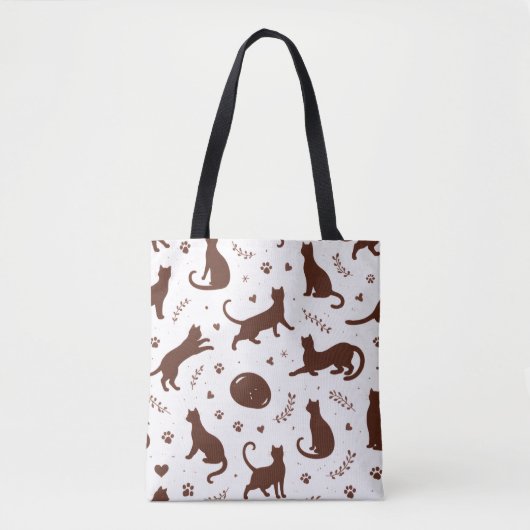 Tote Bag Chats au Chocolat (Devant)