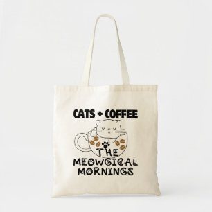 Tote Bag Chats + Café = Matins Meowgical.w