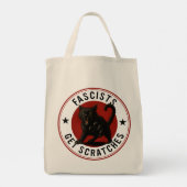 Tote Bag Chats Contre les Fascistes (Dos)