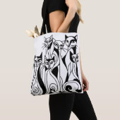Tote Bag Chats cool (De près)