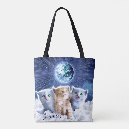 Tote Bag Chats dans le nuage (Dos)