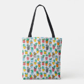 Tote Bag Chats dans les pots à fleurs (Dos)