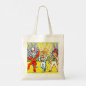 Tote Bag Chats dansants (Dos)