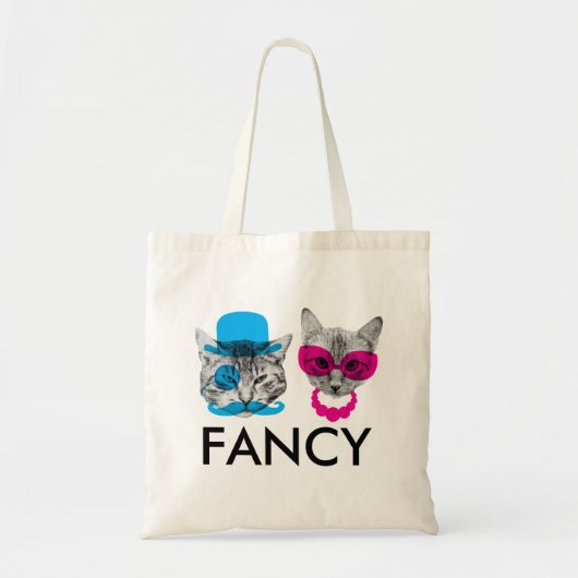 Tote Bag Chats de fantaisie (Devant)