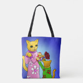 Tote Bag Chats de la fête des mères (Dos)