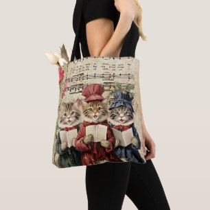 Tote Bag Chats de Noël