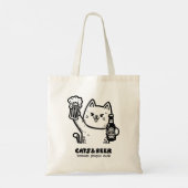 Tote Bag Chats et bière 1 (Dos)