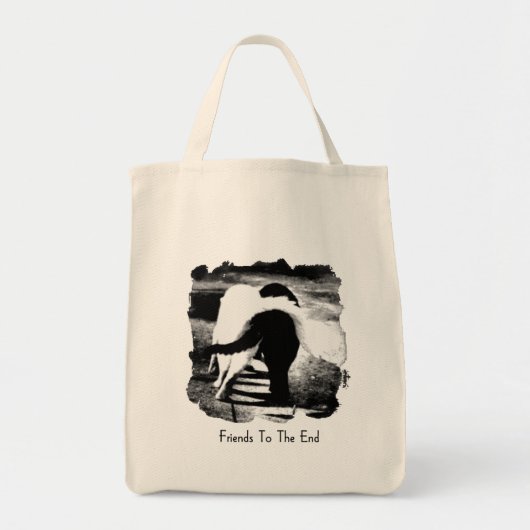 Tote Bag Chats jusqu'à la fin (Devant)