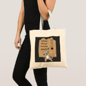 Tote Bag Chats malicieux (Devant (produit))