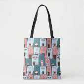 Tote Bag Chats mignons (Devant)