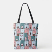 Tote Bag Chats mignons (Dos)