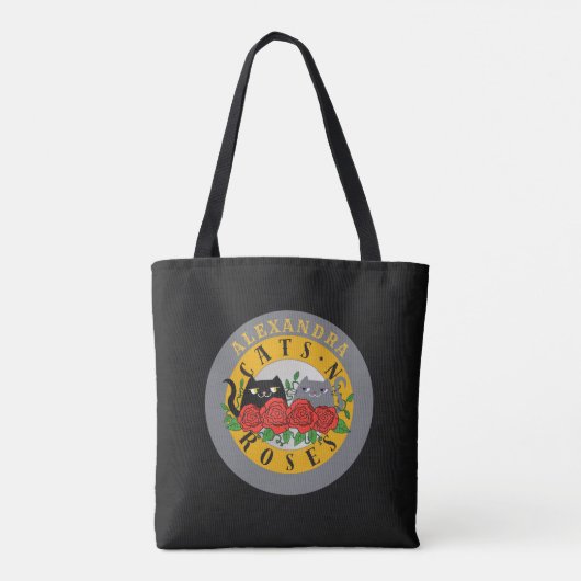 Tote Bag Chats mignons (Dos)