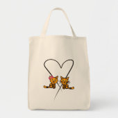 Tote Bag Chats mignons (Devant)