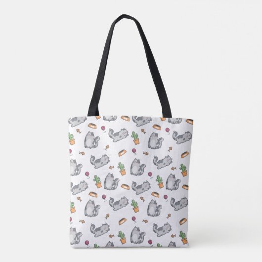 Tote Bag Chats mignons (Dos)