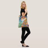 TOTE BAG CHATS MINOUS COLORÉS ABSTRAITS (Sur le modèle)