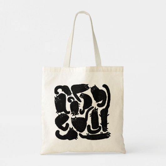Tote Bag Chats noirs (Dos)
