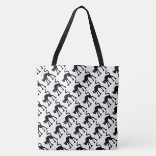 Tote Bag Chats noirs d'Halloween