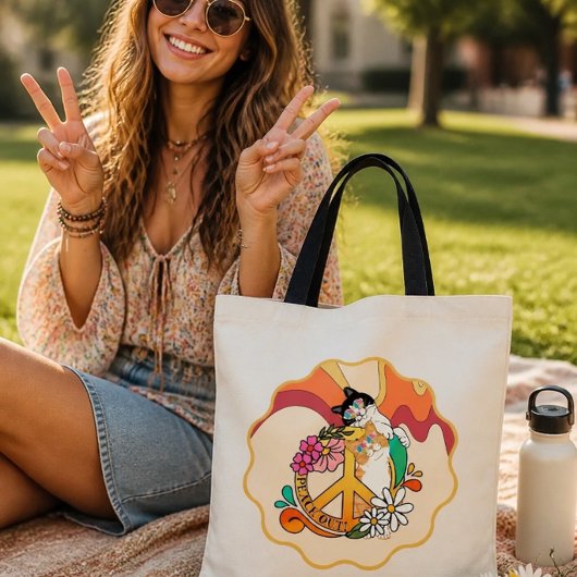 Tote Bag Chats | Paix dehors