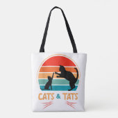 Tote Bag Chats & Tats - Chat (Dos)