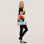 Tote Bag Chats & Tats - Chat (Sur le modèle)