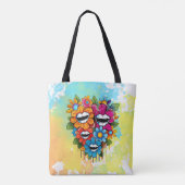 Tote Bag Chatty Blossoms Taza (Dos)