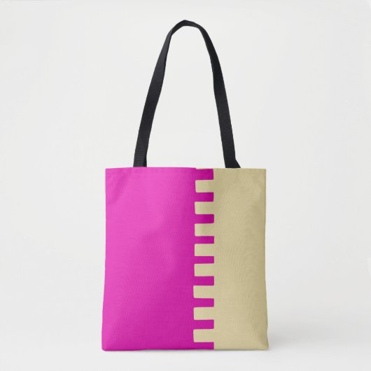 Tote Bag Chaud rose élégant tendance (Devant)