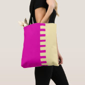 Tote Bag Chaud rose élégant tendance (De près)